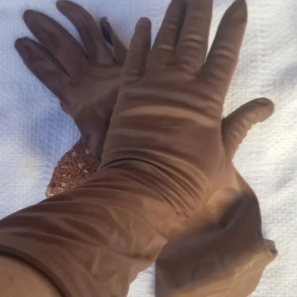 Vintage‎ Van Raaltte opera Length gloves 6.5-7